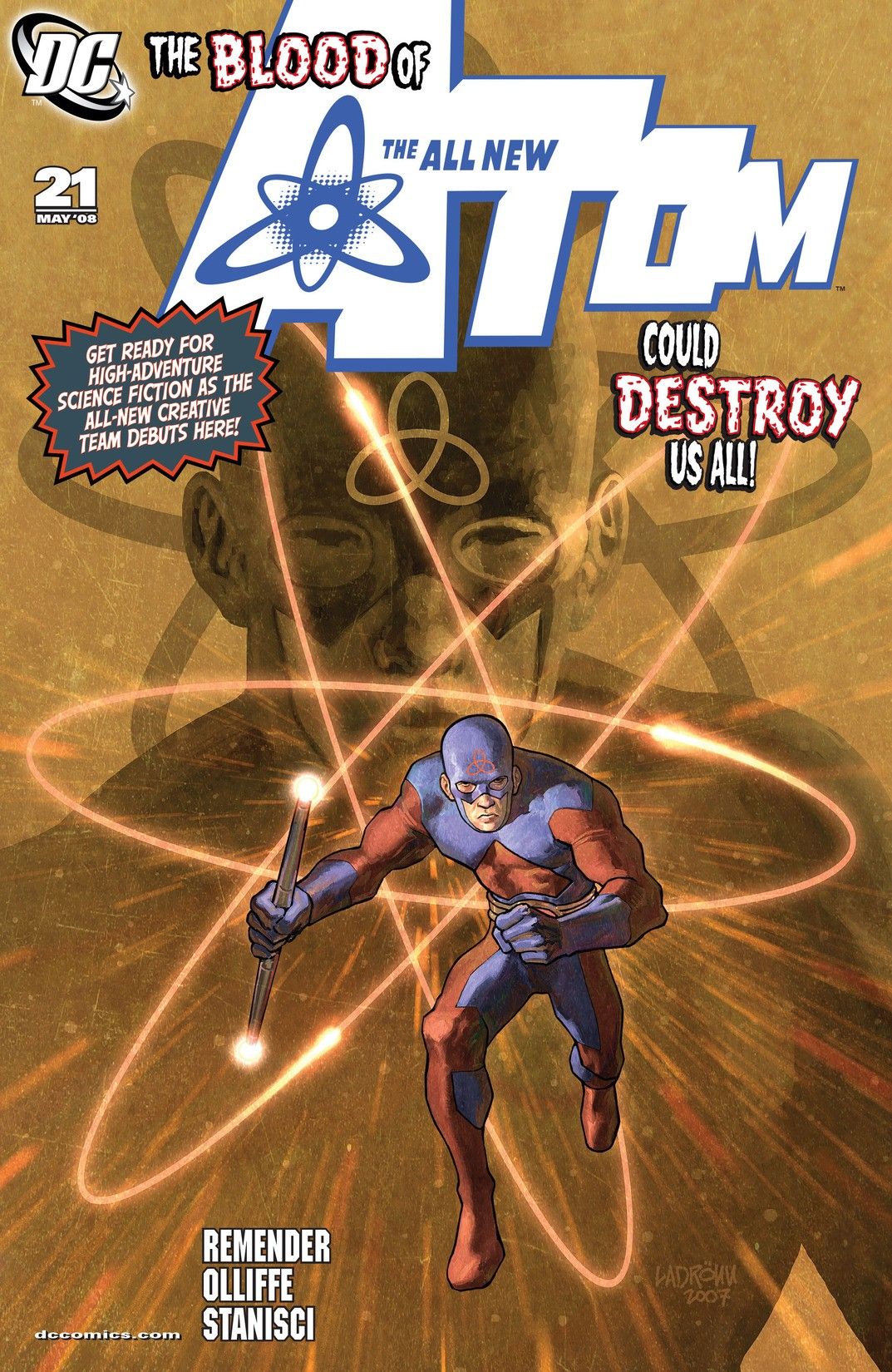 The All New Atom #21 cover