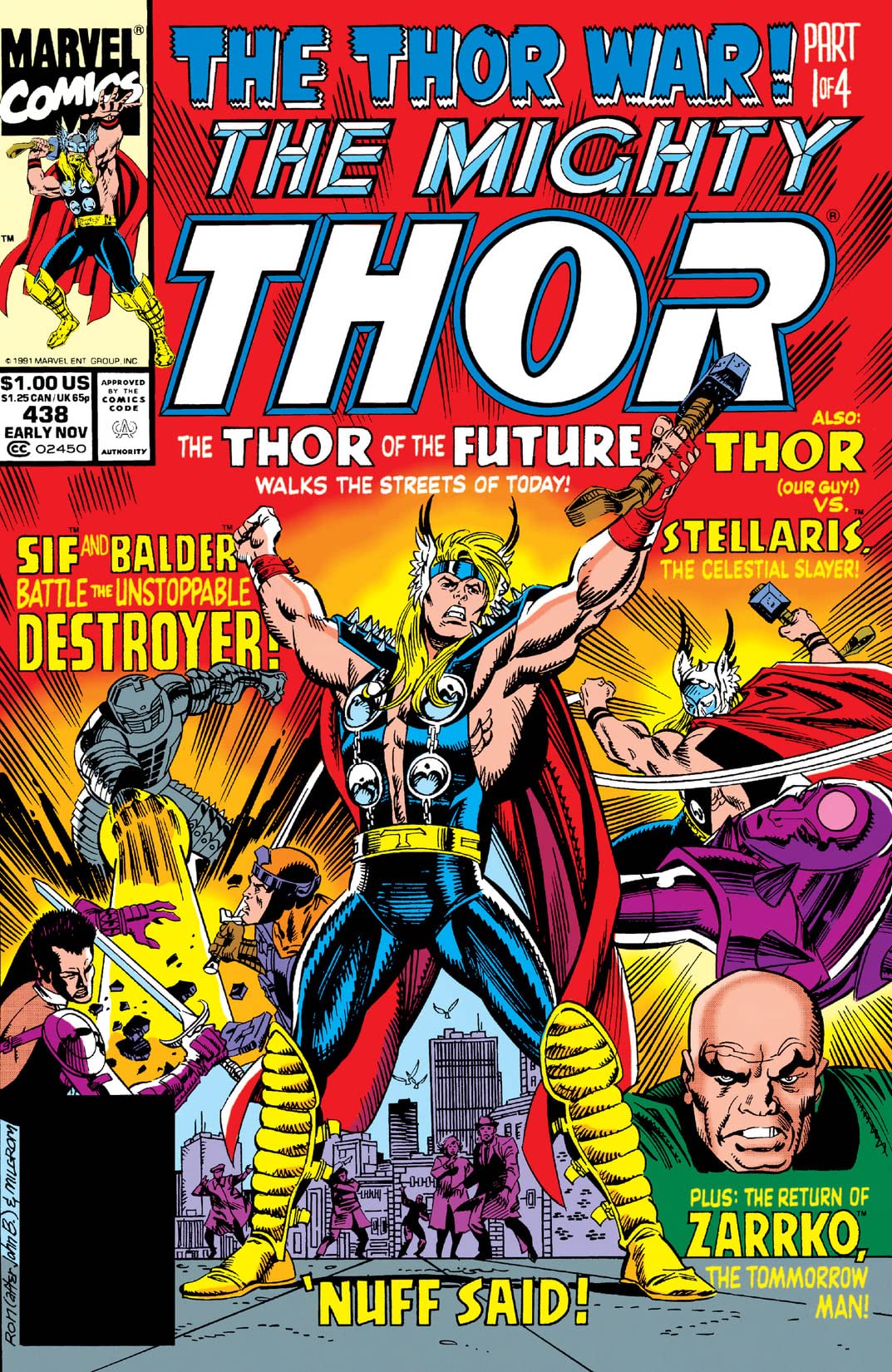Thor #438 cover