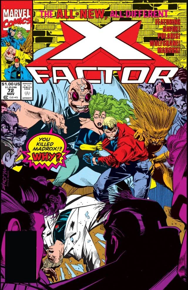 X-Factor #72 cover