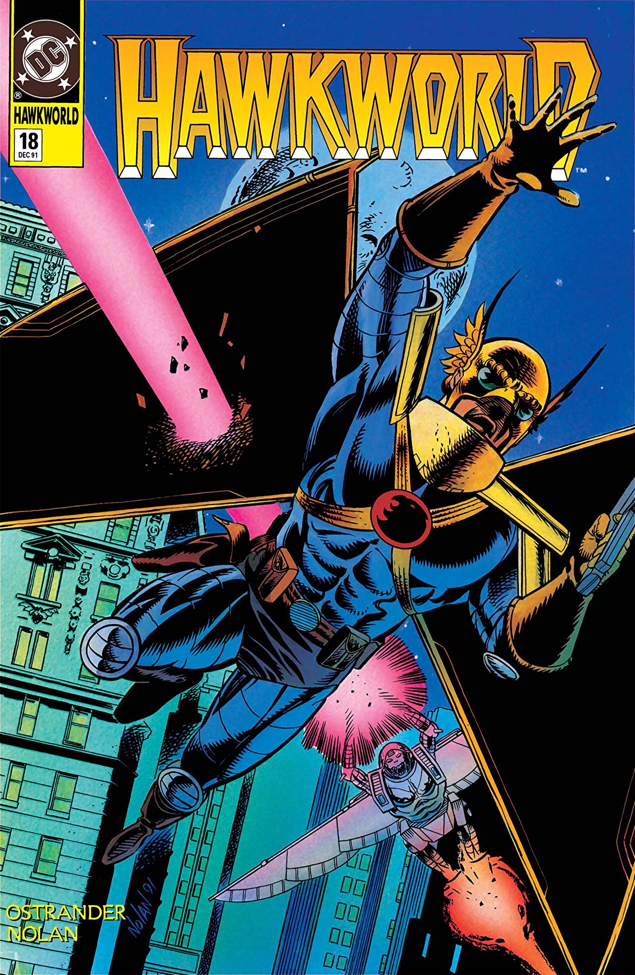 Hawkworld #18 cover