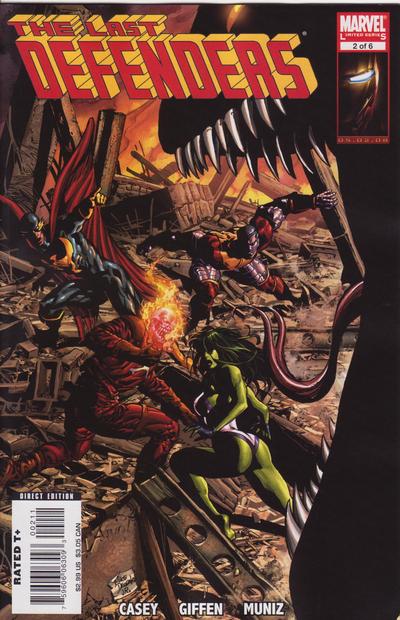 The Last Defenders #2 cover