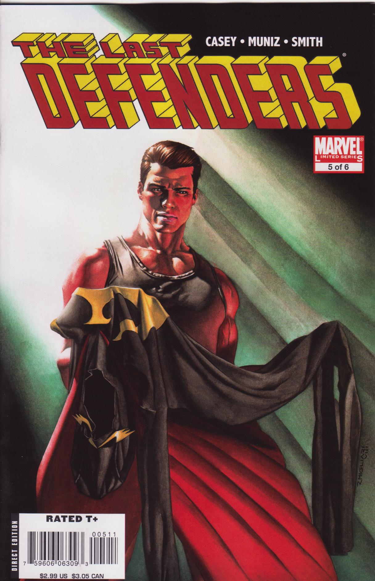 The Last Defenders #5 cover