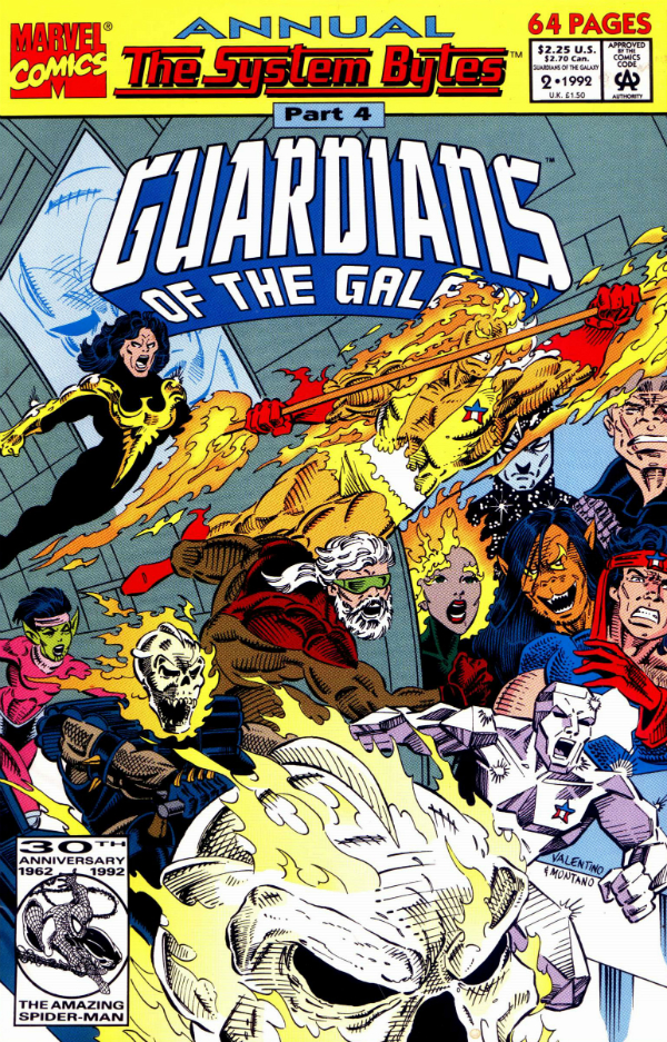 Guardians of the Galaxy Annual #2 cover