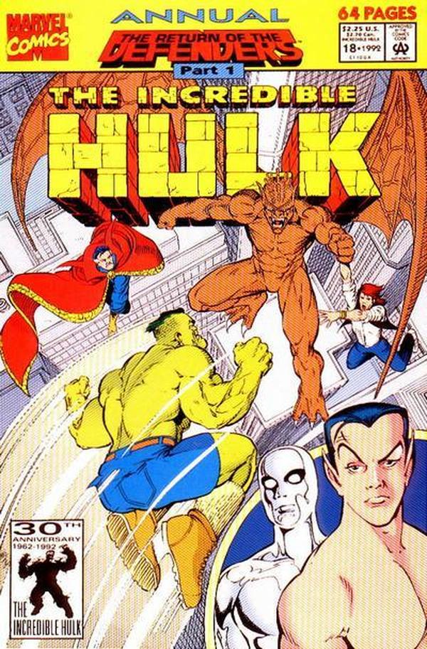 The Incredible Hulk Annual #18 cover