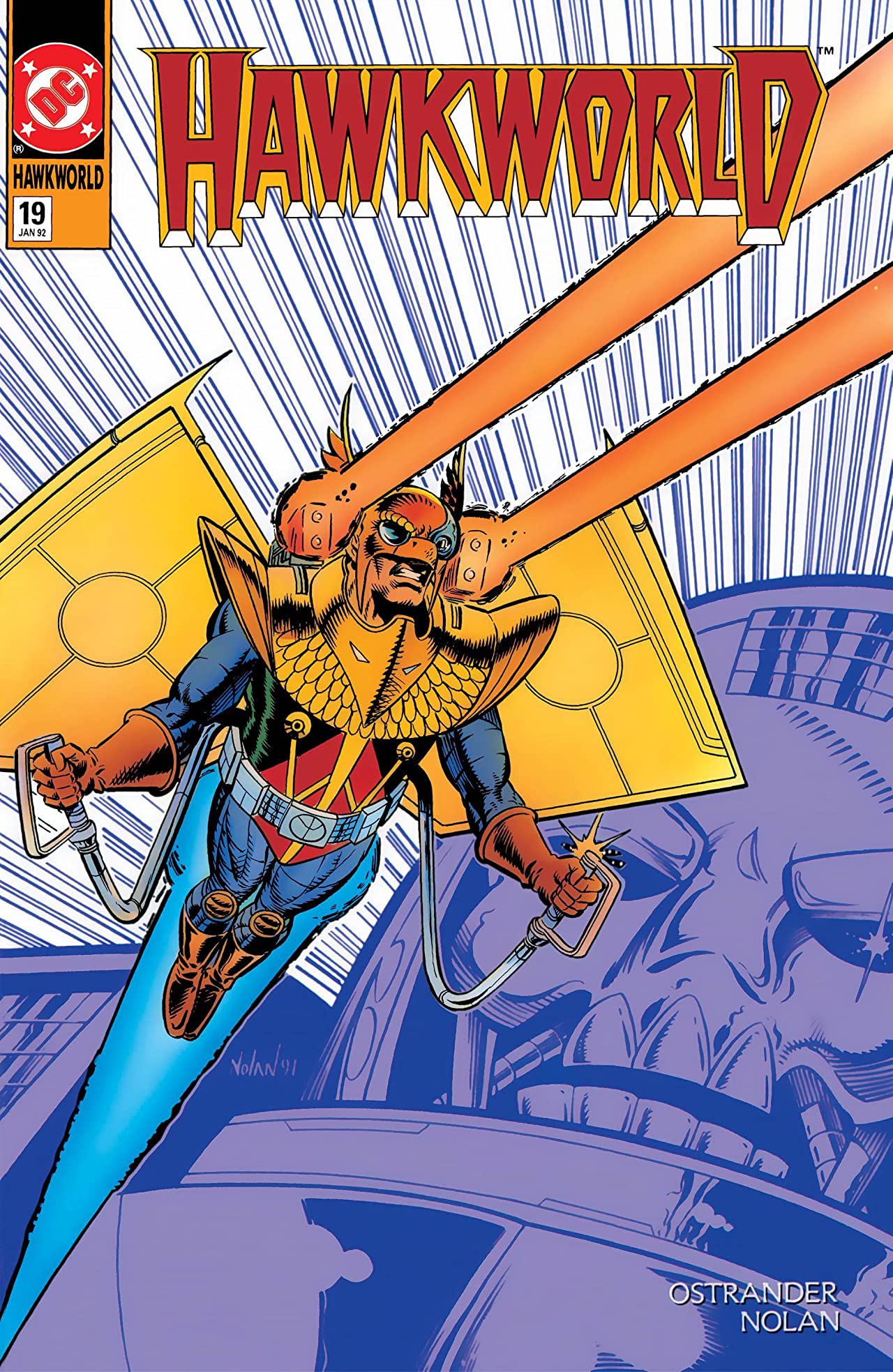 Hawkworld #19 cover