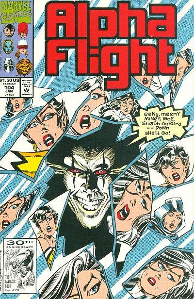 Alpha Flight #104 cover
