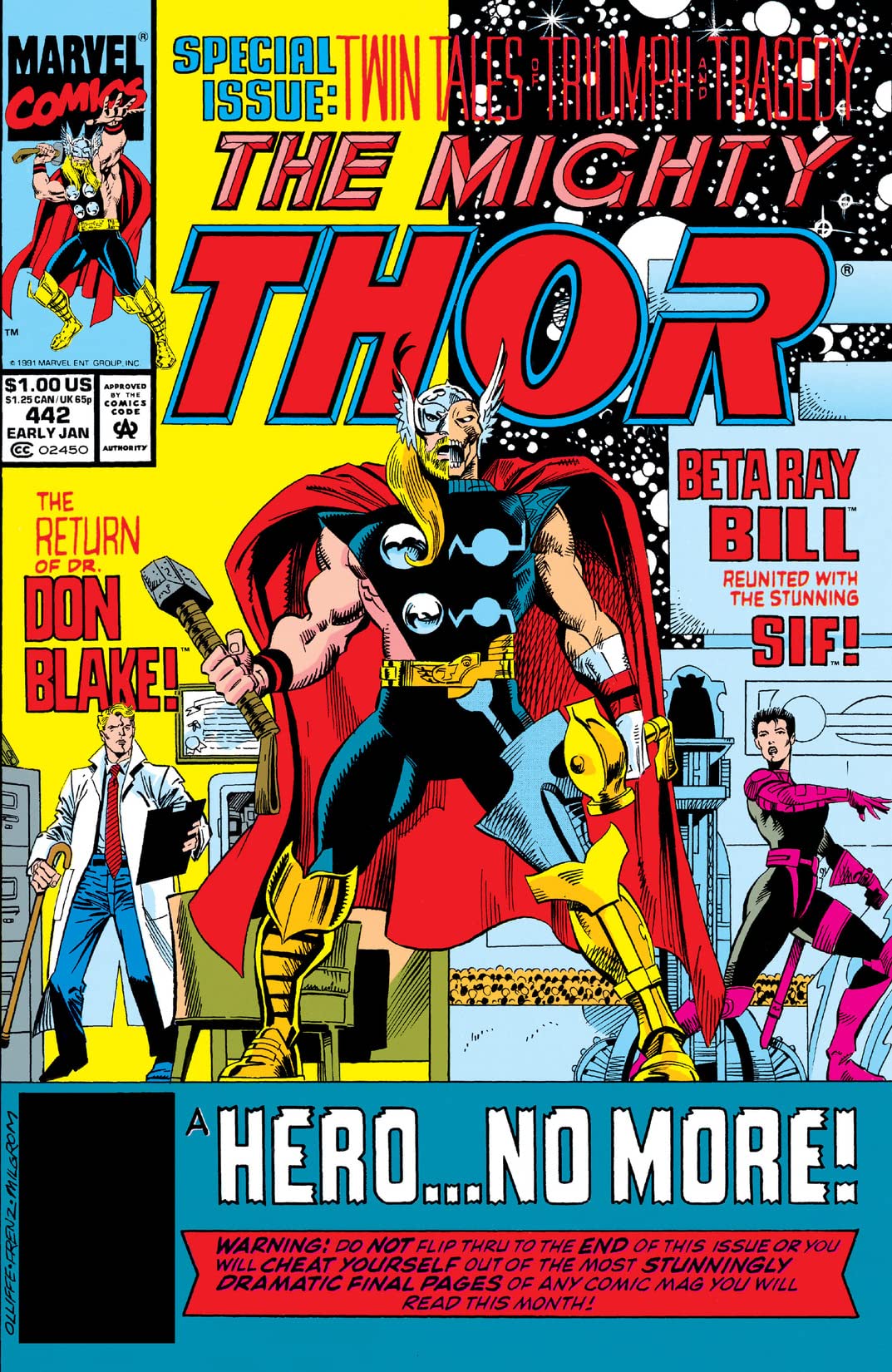 Thor #442 cover