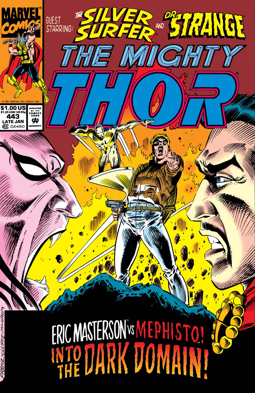 Thor #443 cover