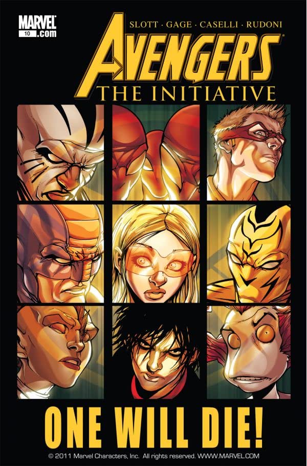 Avengers: The Initiative #10 cover