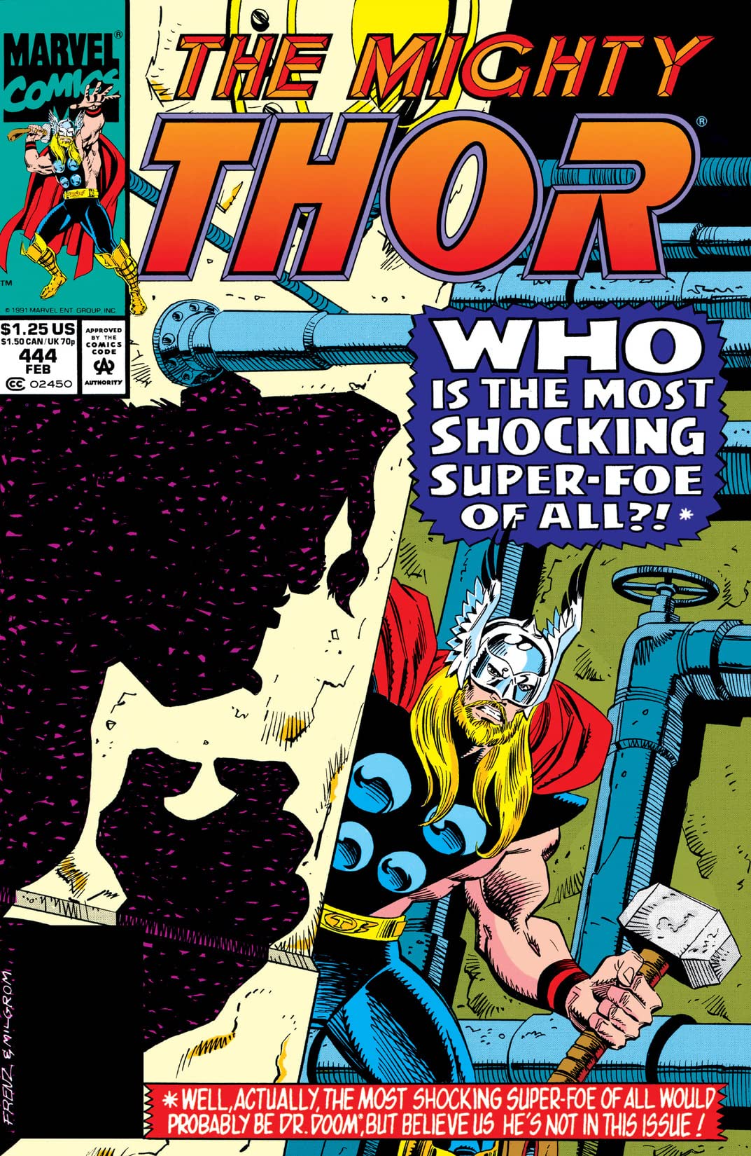 Thor #444 cover
