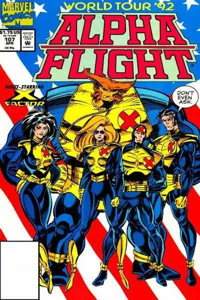 Alpha Flight #107 cover