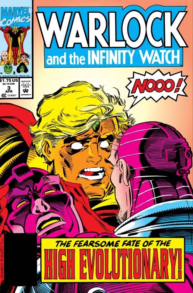 Warlock and the Infinity Watch #3 cover