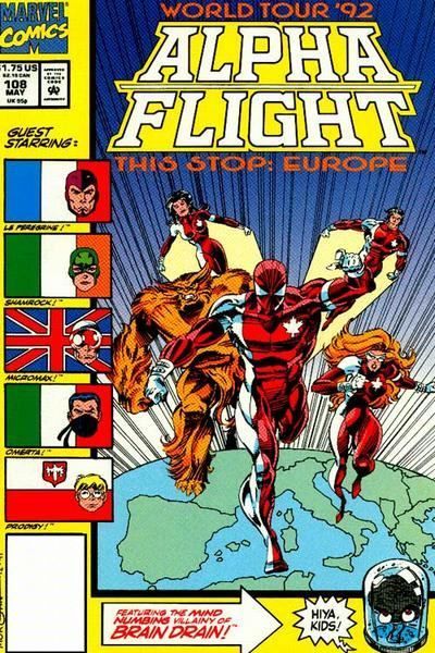 Alpha Flight #108 cover