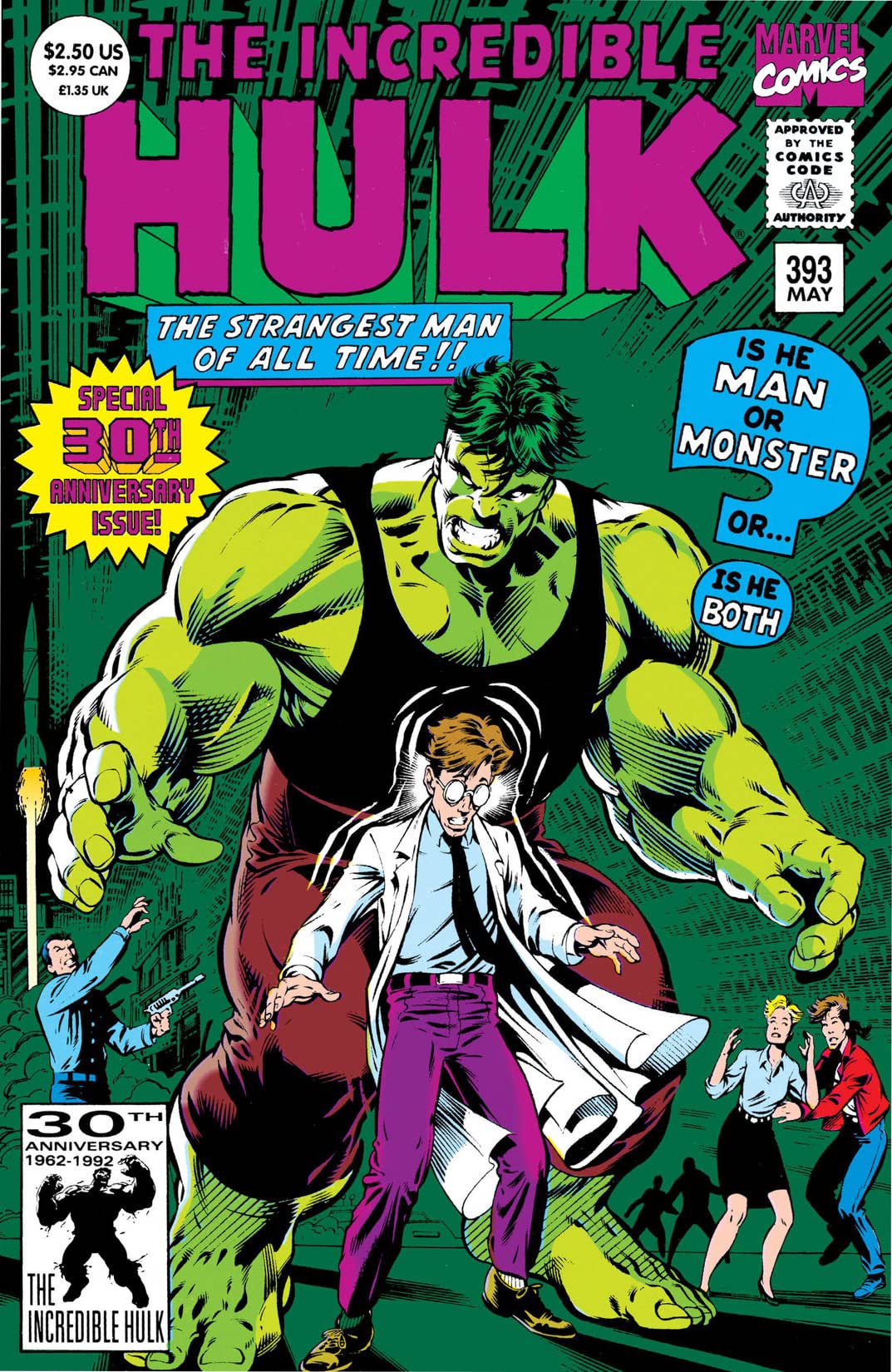 The Incredible Hulk #393 cover