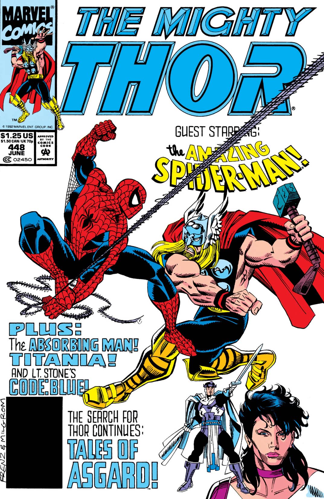 Thor #448 cover