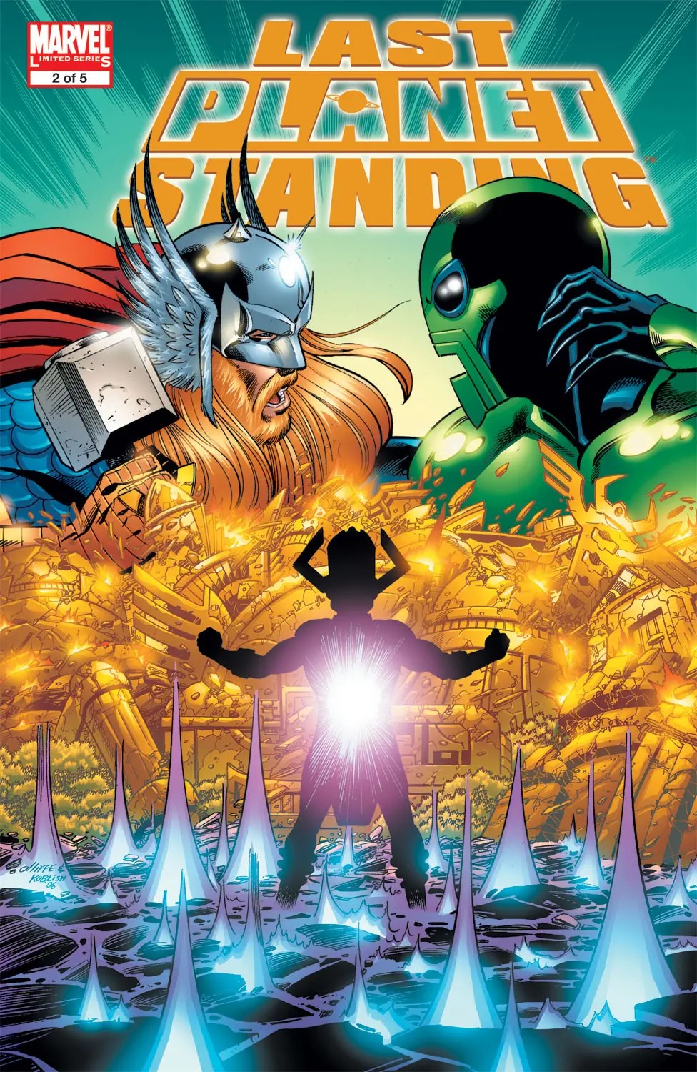Last Planet Standing #2 cover