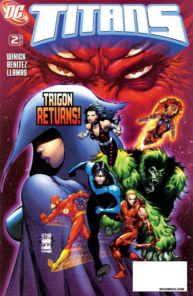 Titans #2 cover