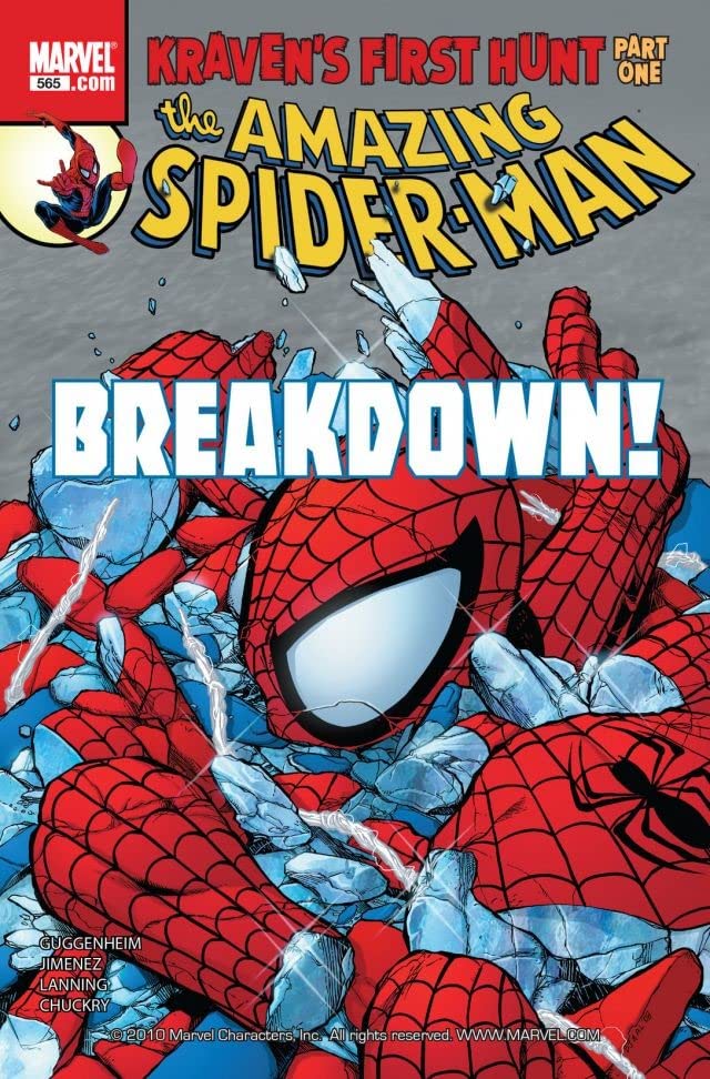 The Amazing Spider-Man #565 cover