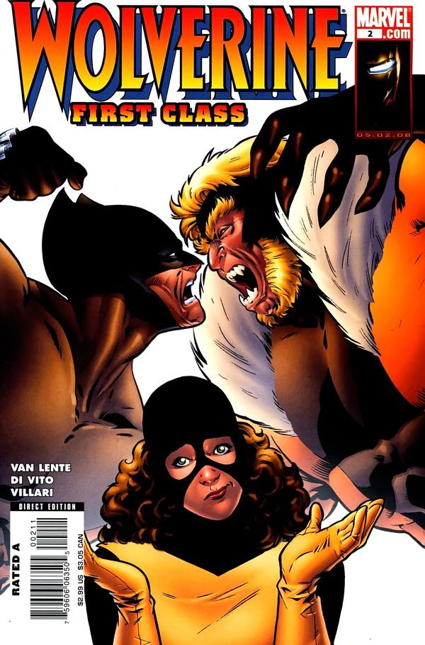 Wolverine: First Class #2 cover