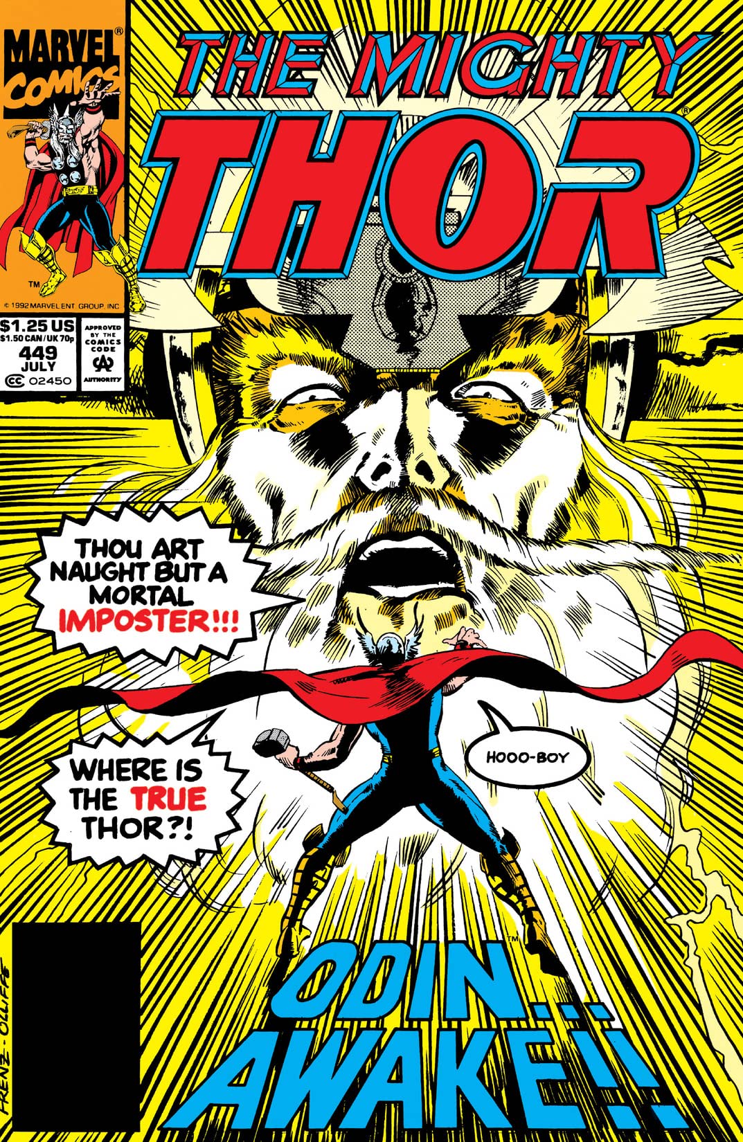Thor #449 cover