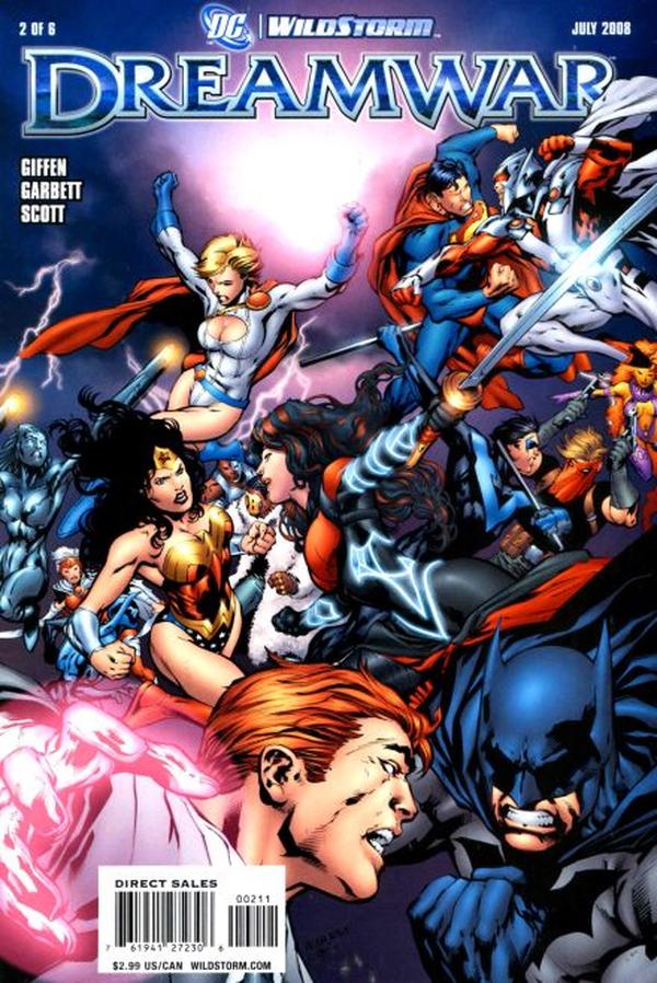 DC / WS DreamWar #2 cover