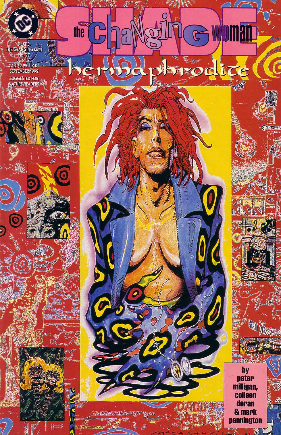 Shade, the Changing Man #27 cover
