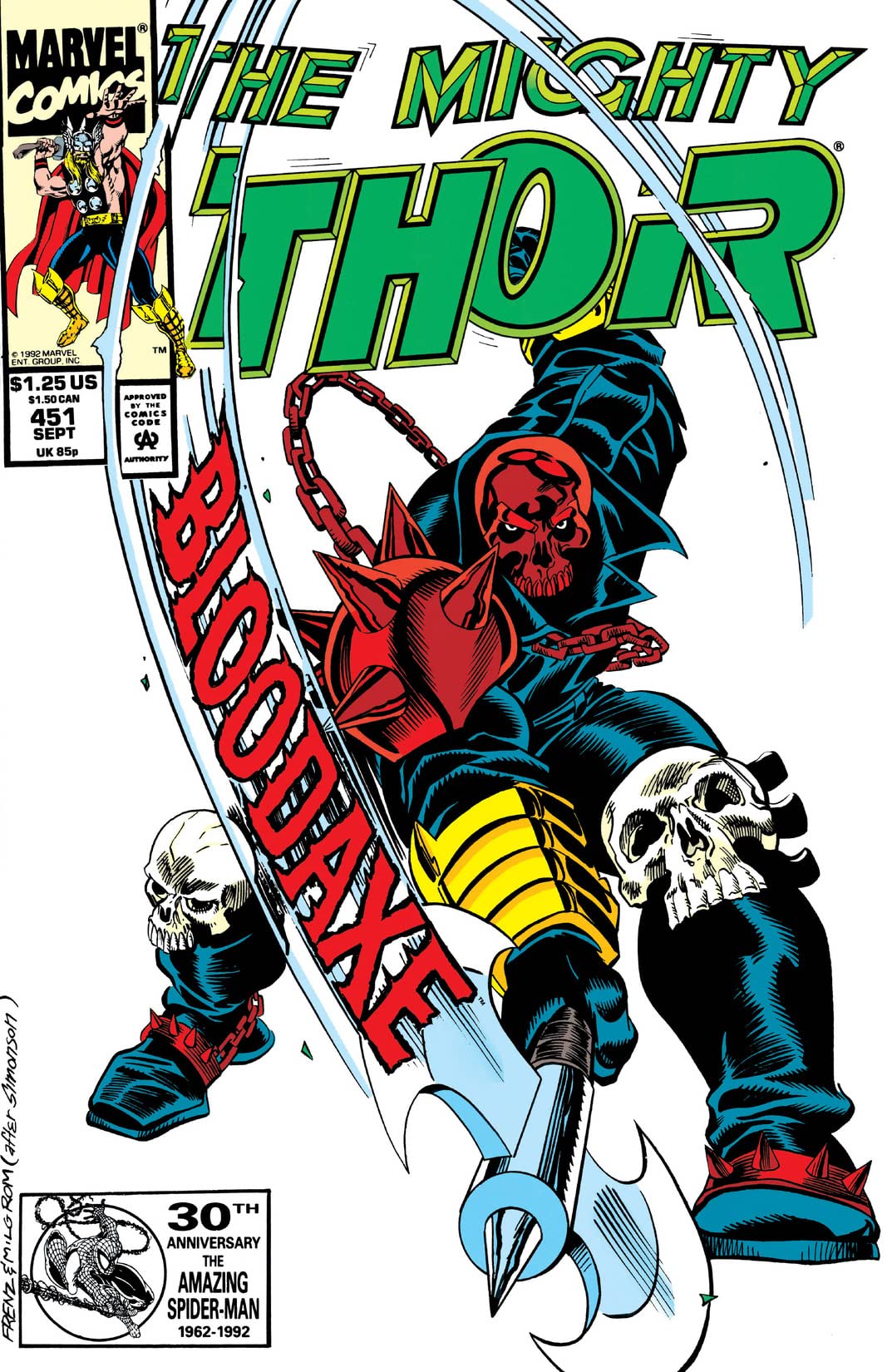 Thor #451 cover