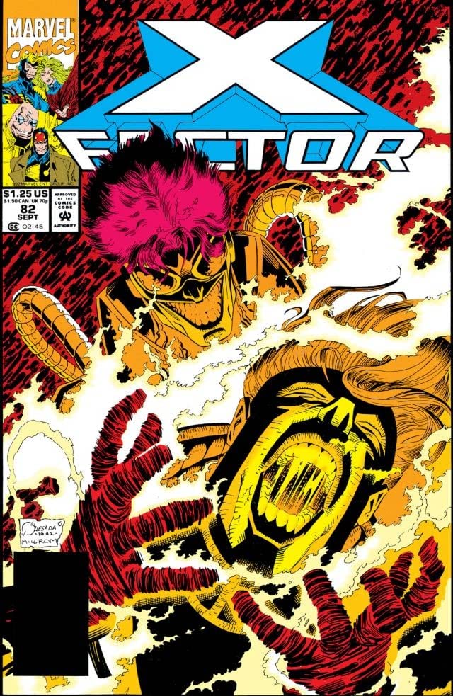 X-Factor #82 cover