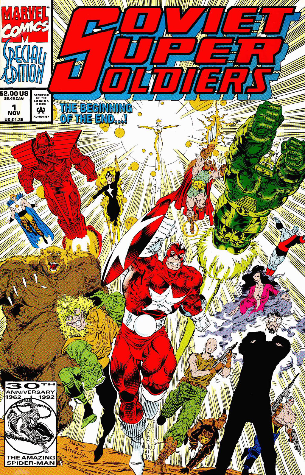 Soviet Super Soldiers #1 cover