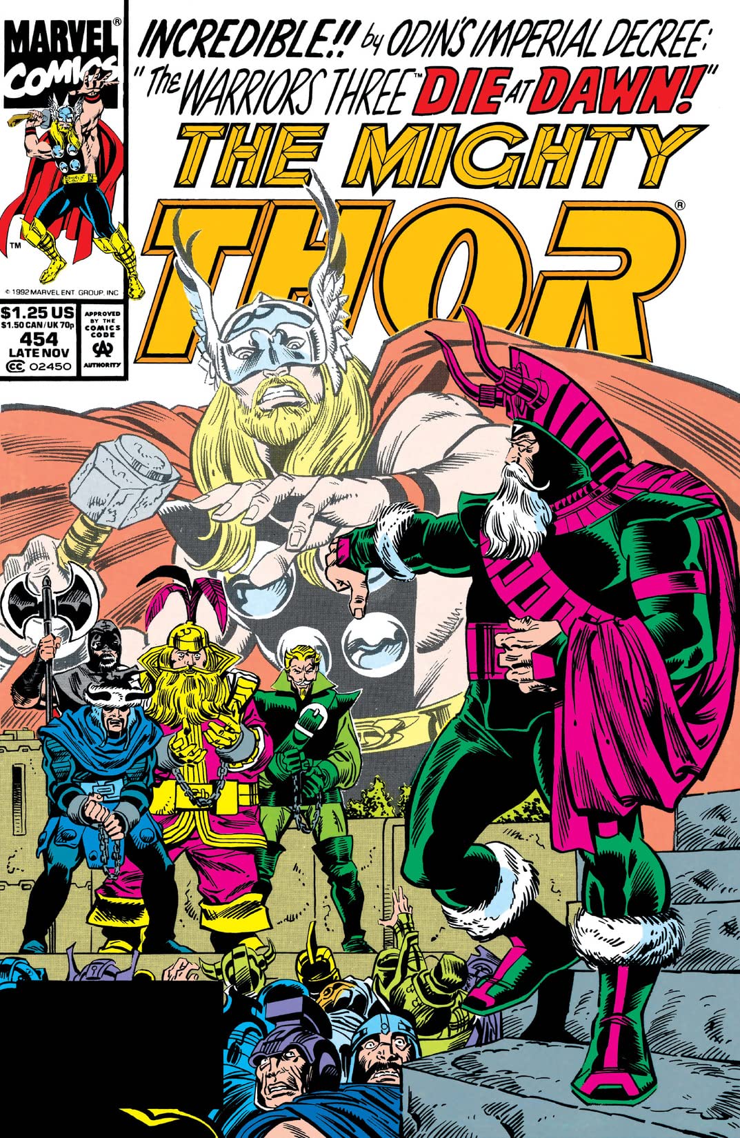 Thor #454 cover