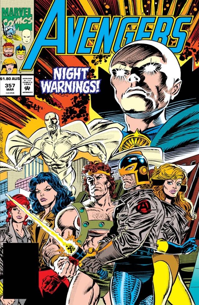 The Avengers #357 cover