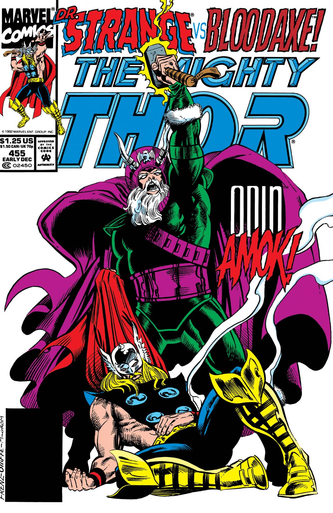 Thor #455 cover