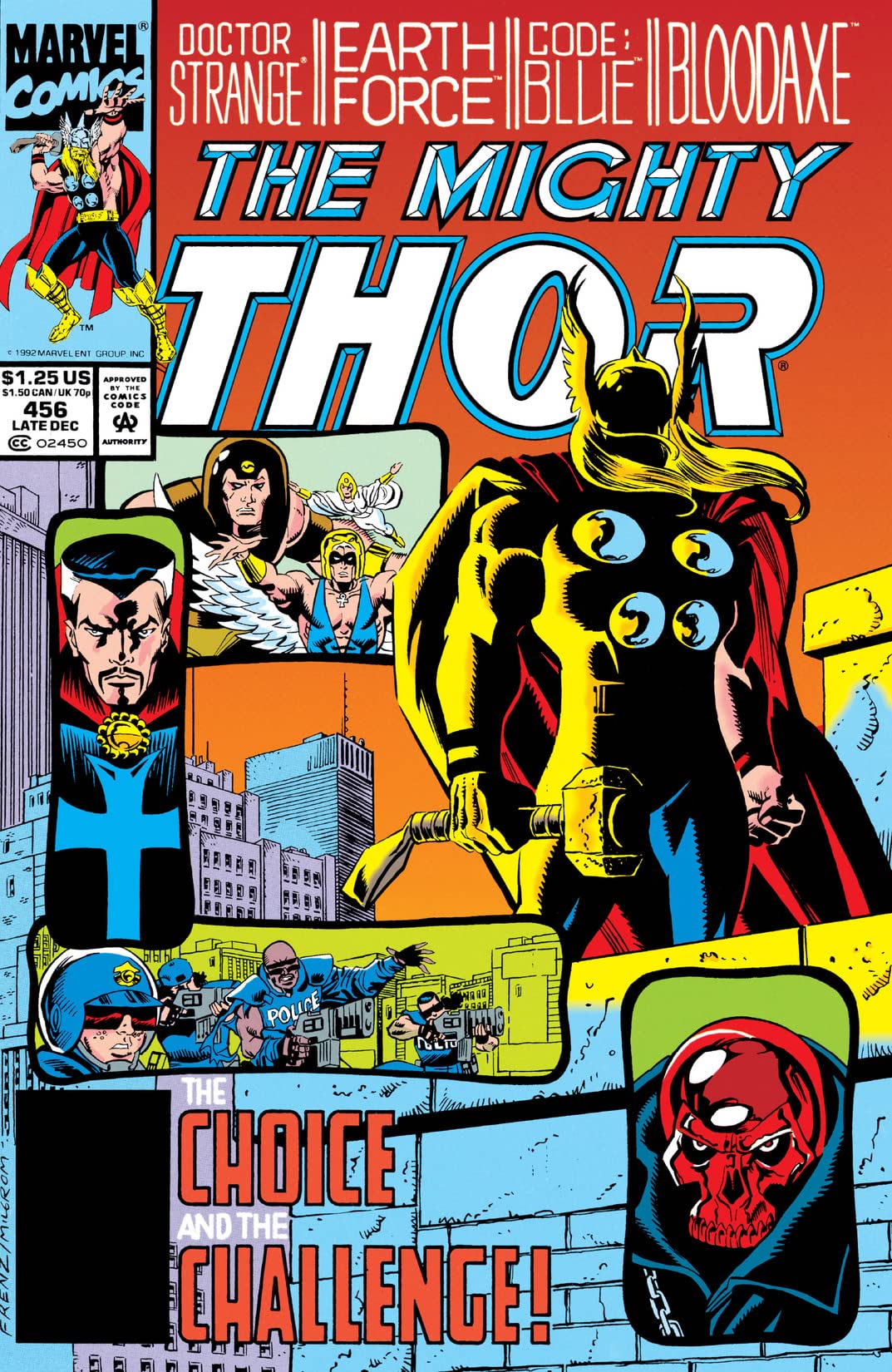 Thor #456 cover