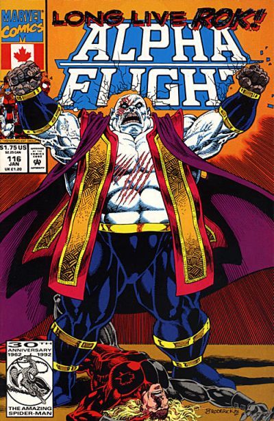 Alpha Flight #116 cover
