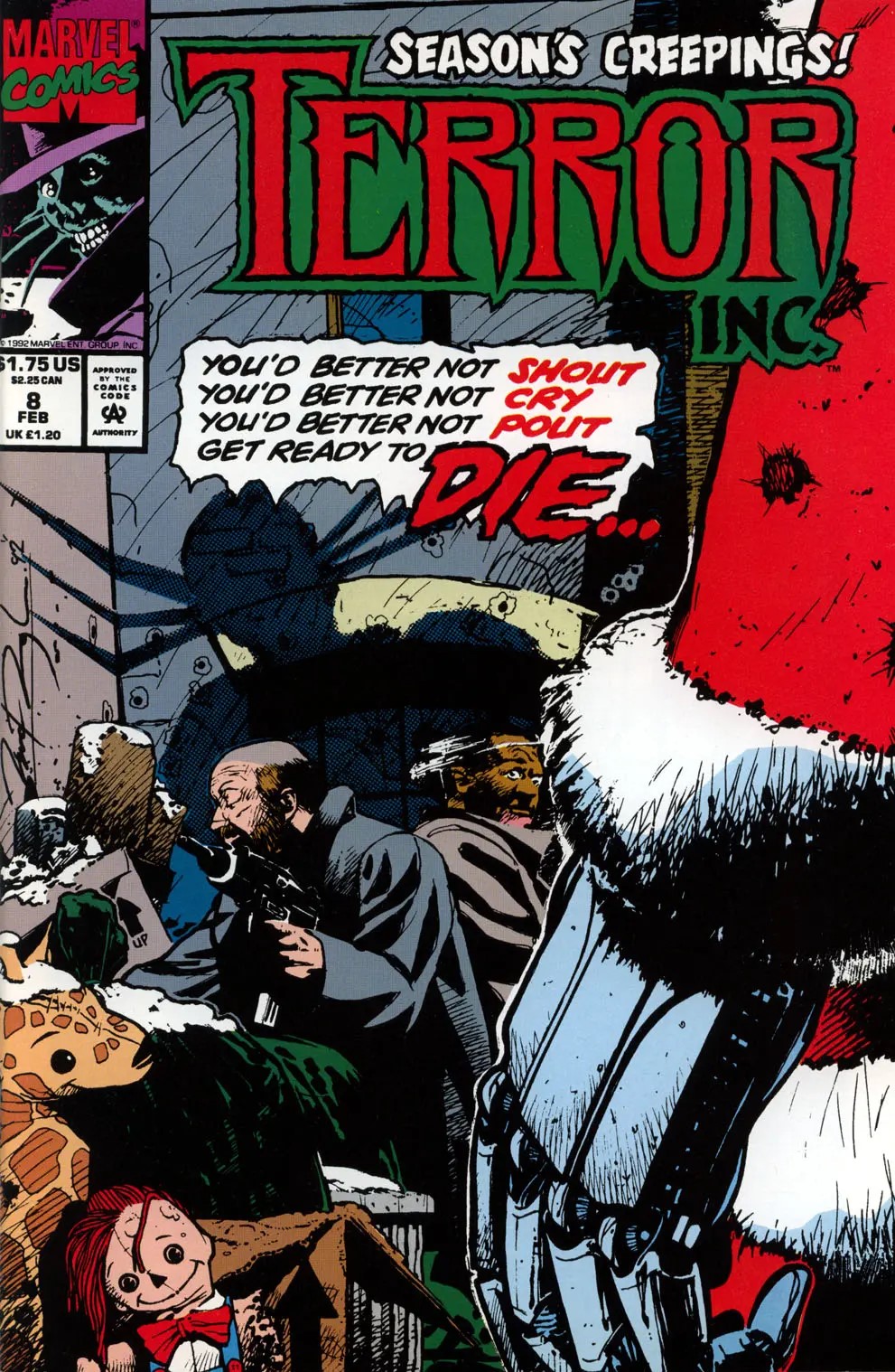 Terror Inc. #8 cover