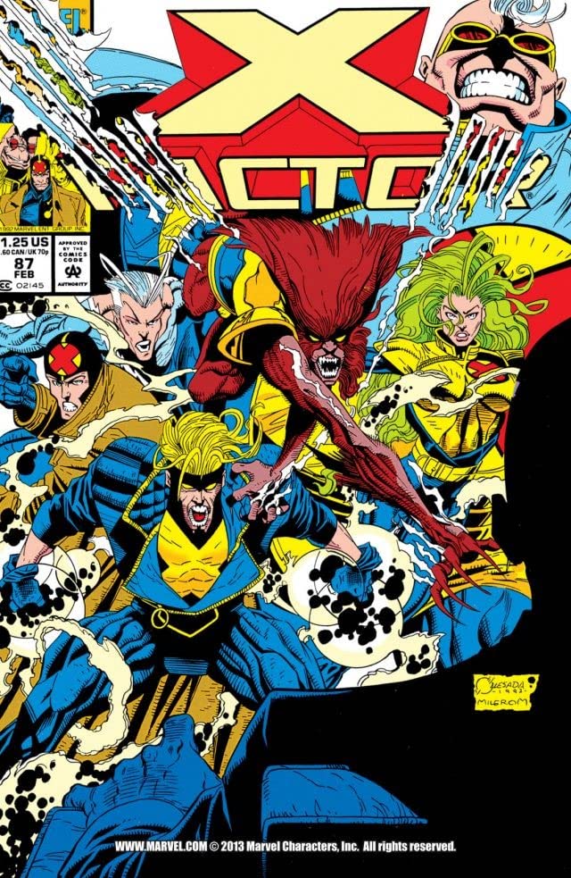 X-Factor #87 cover