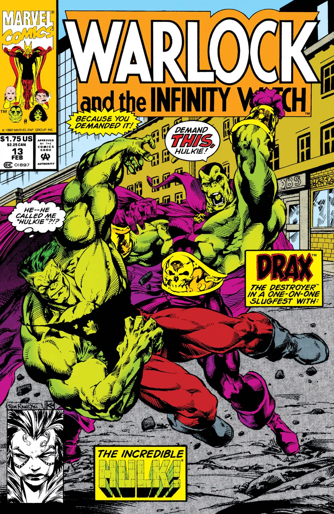 Warlock and the Infinity Watch #13 cover