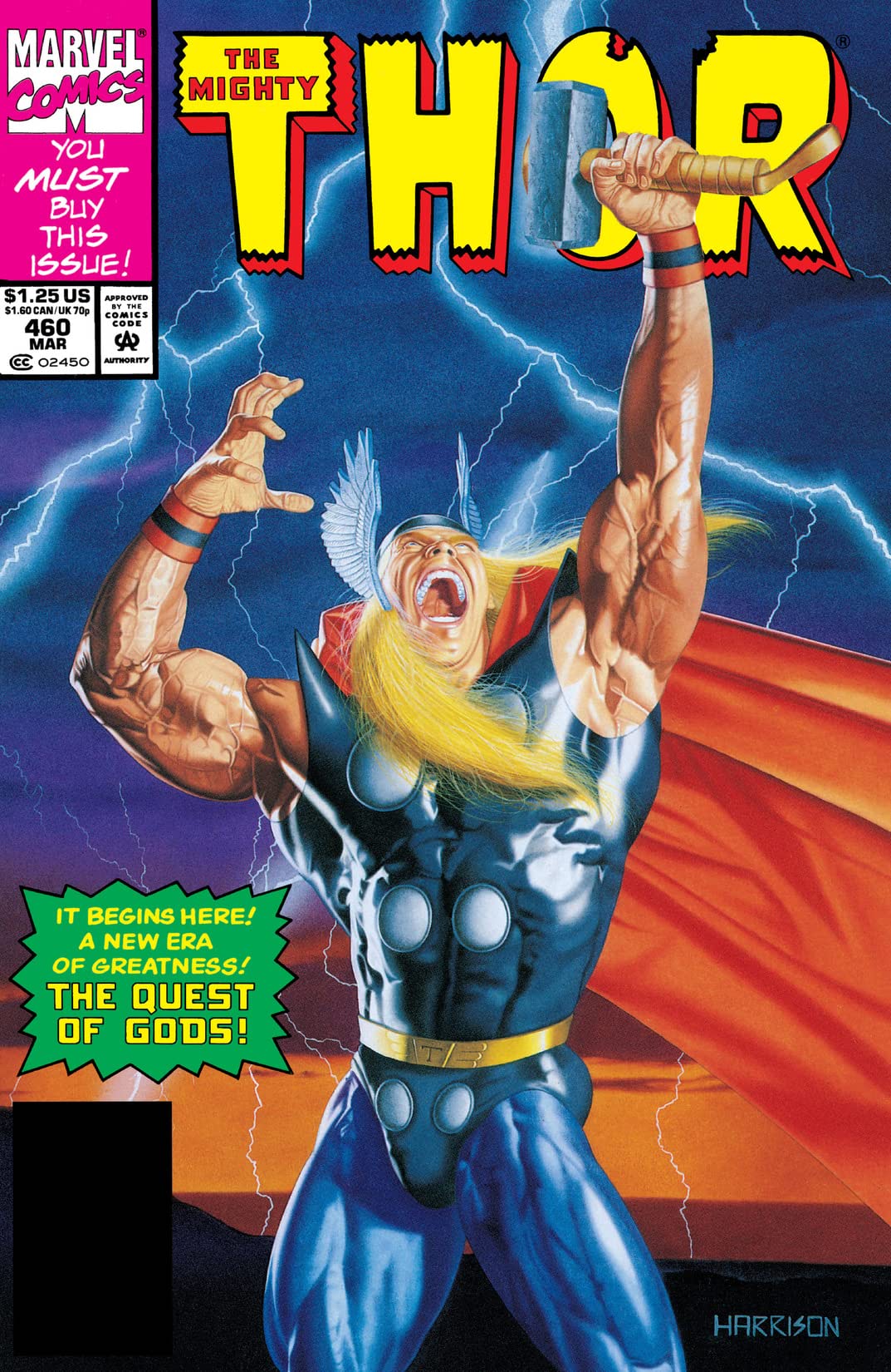 Thor #460 cover