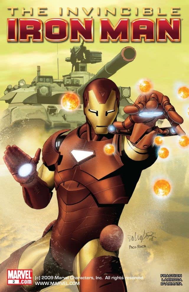 Invincible Iron Man #2 cover