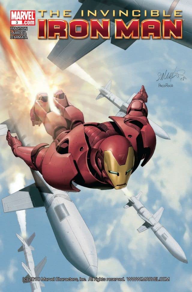 Invincible Iron Man #3 cover