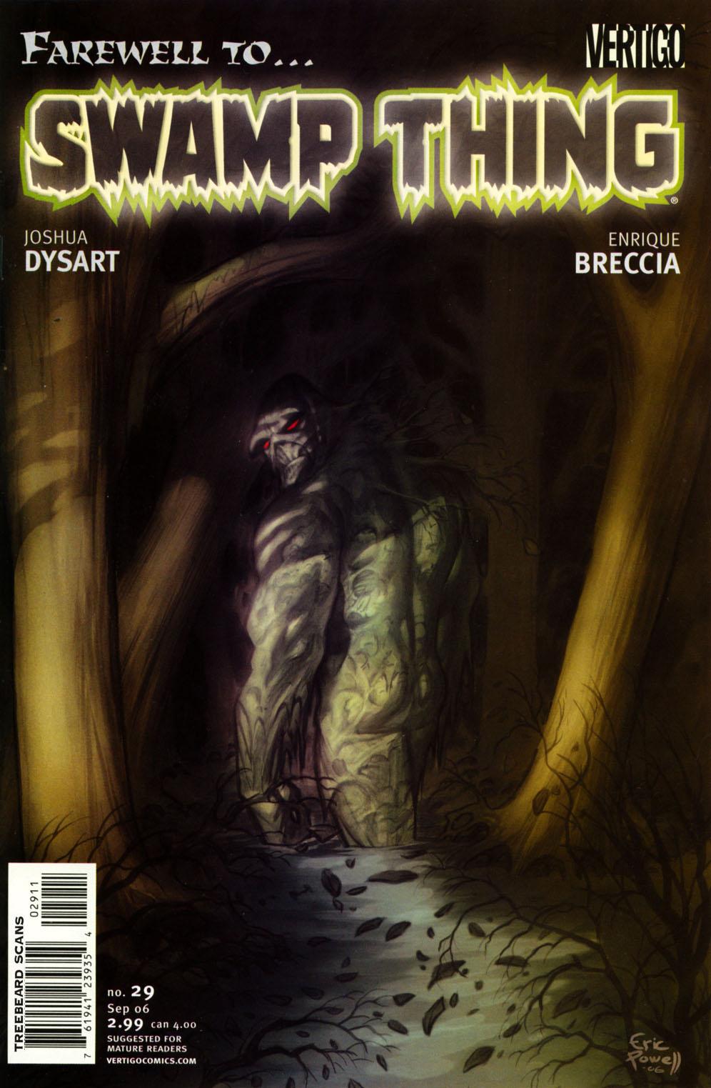 Swamp Thing #29 cover