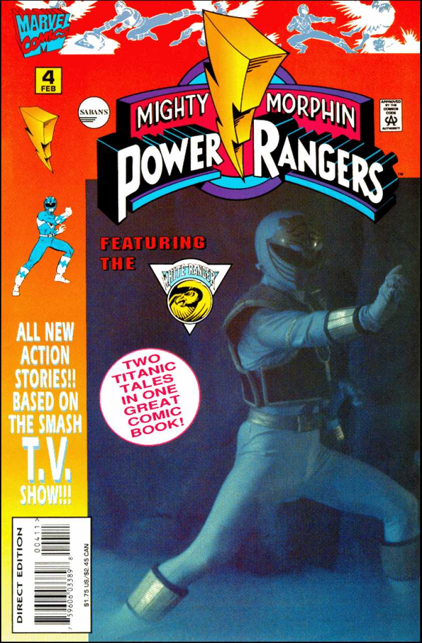Saban's Mighty Morphin Power Rangers #4 cover