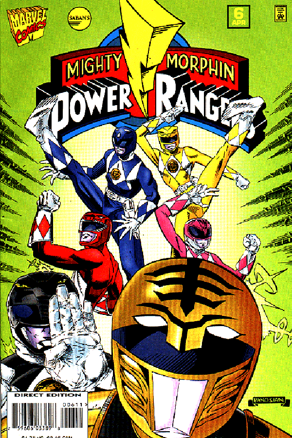 Saban's Mighty Morphin Power Rangers #6 cover
