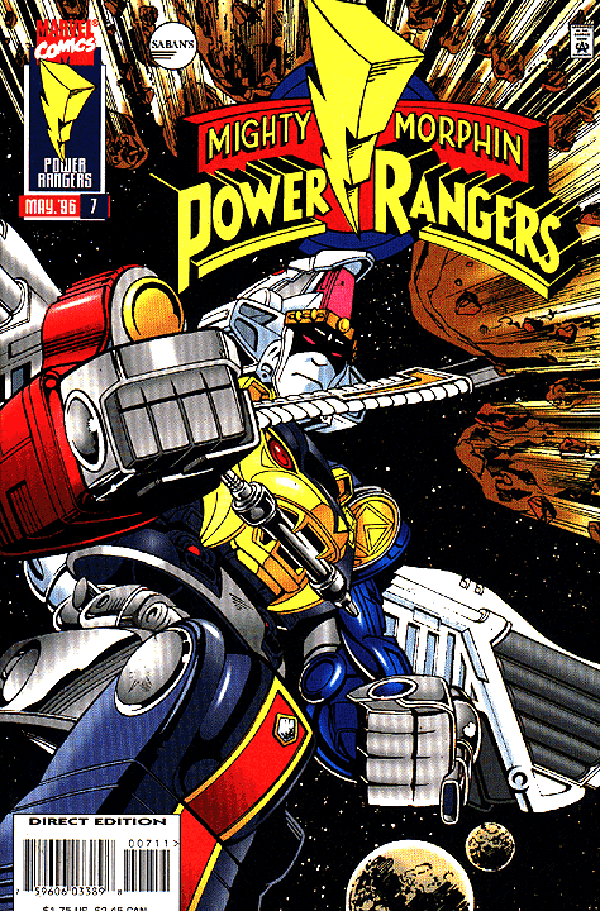 Saban's Mighty Morphin Power Rangers #7 cover