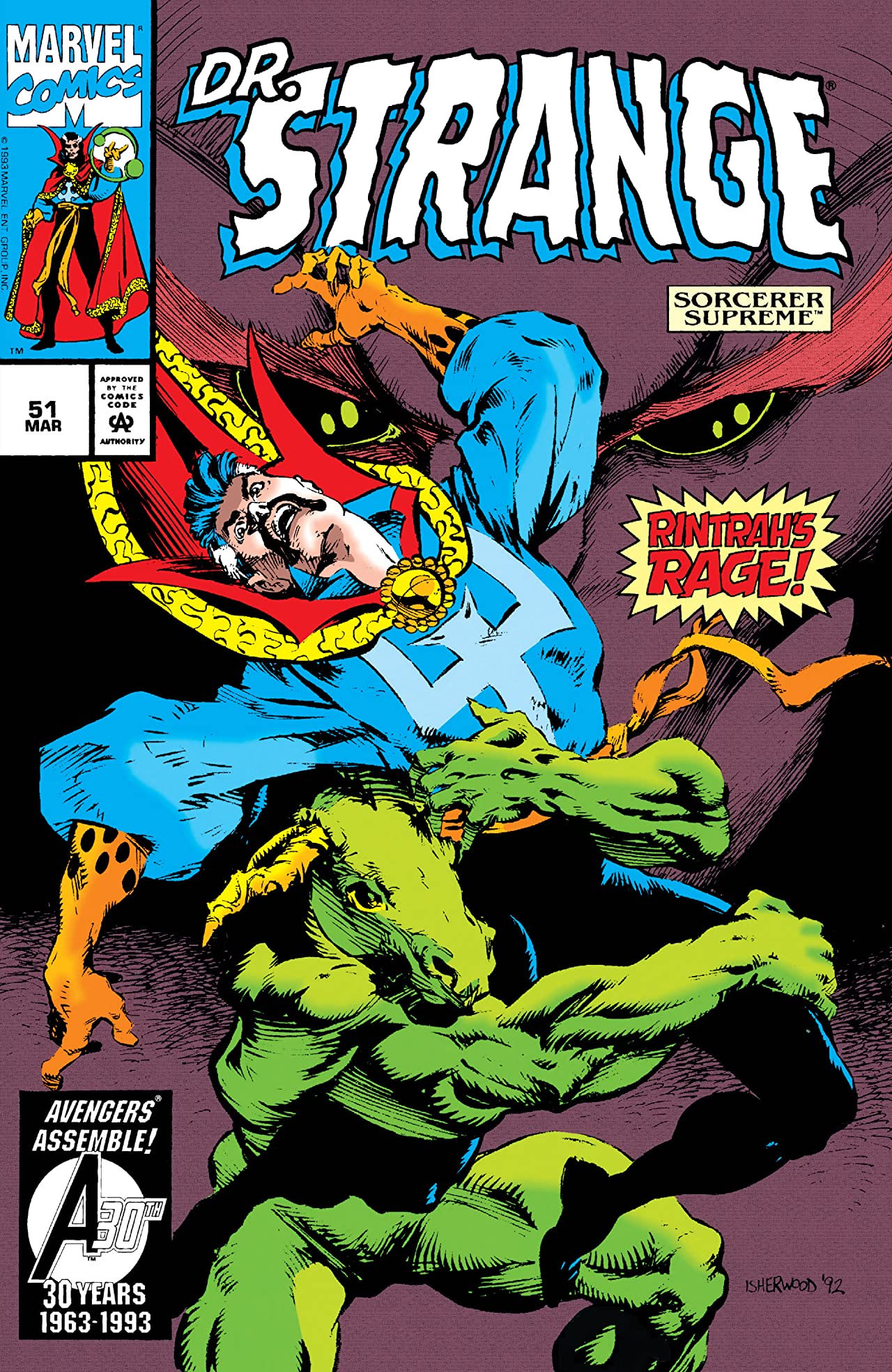 Doctor Strange, Sorcerer Supreme #51 cover