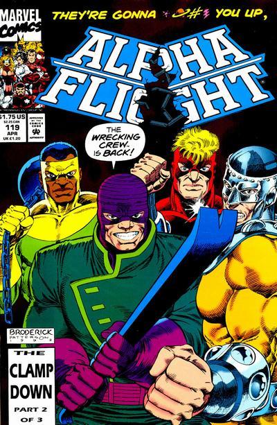 Alpha Flight #119 cover