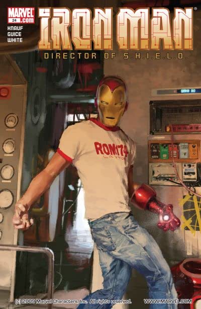 The Invincible Iron Man #24 cover