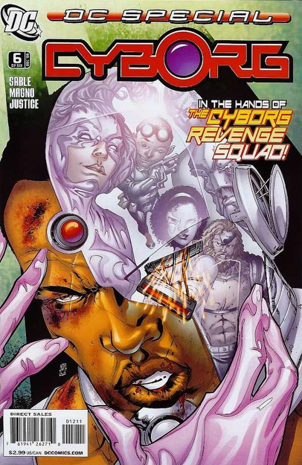 DC Special: Cyborg #6 cover