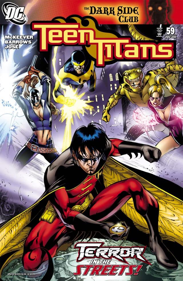Teen Titans #59 cover