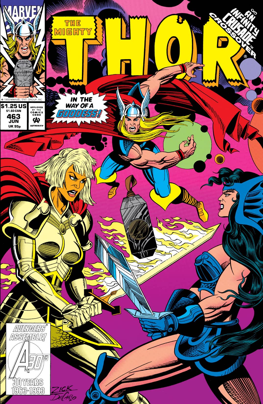 Thor #463 cover